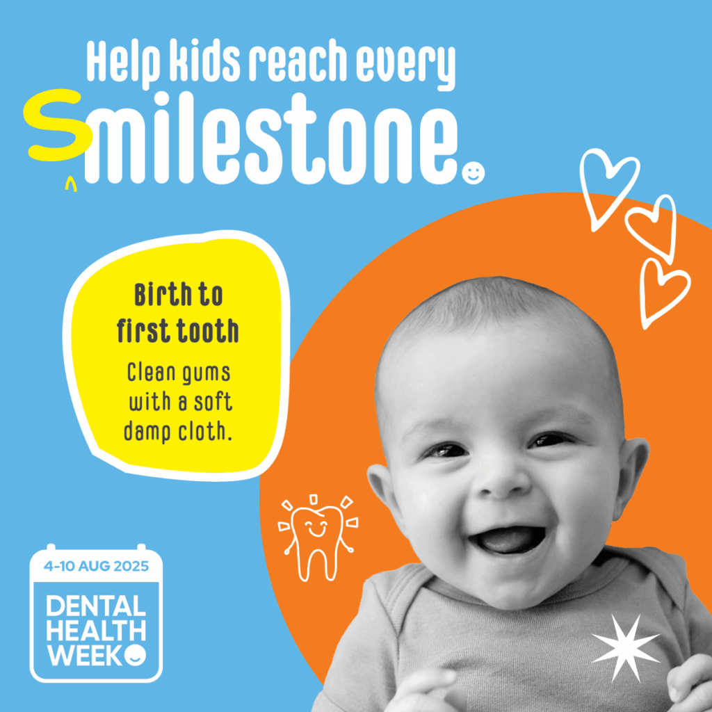 Dental Health Week 25 Social_1 birth to first tooth